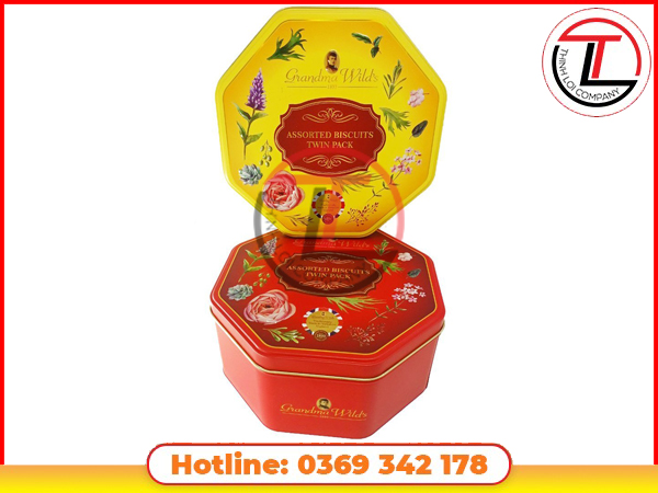 Hộp Bánh Bằng Thiếc