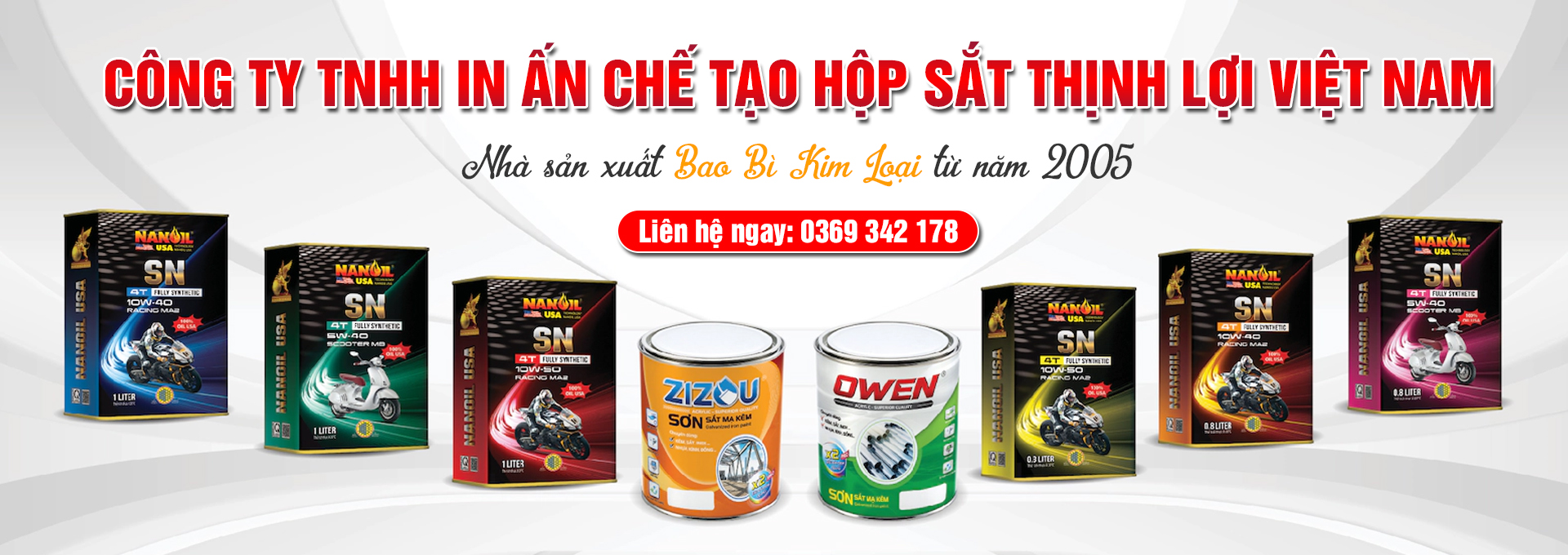 CÔNG TY TNHH IN ẤN CHẾ TẠO HỘP SẮT THỊNH LỢI (VIỆT NAM)